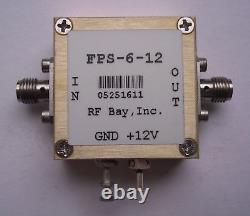 Frequency Divider 0.1-12.0GHz Divide by 6, FPS-6-12, New, SMA