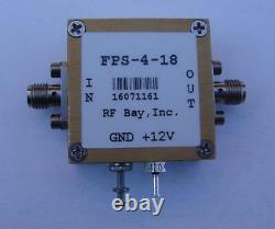Frequency Divider 0.2-18GHz Divide by 4, FPS-4-18, New, SMA