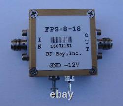 Frequency Divider 0.2-18GHz Divide by 8, FPS-8-18, New, SMA