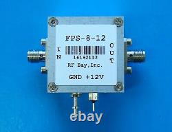 Frequency Prescaler DC-12.0GHz Divide by 8, FPS-8-12, New, SMA
