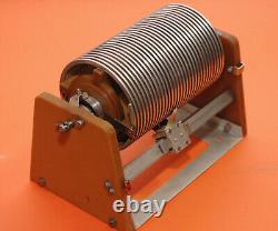 GIANT VARIABLE ROLLER INDUCTOR COIL-48uH-HF LINEAR POWER AMPLIFIER-ANTENNA TUNER
