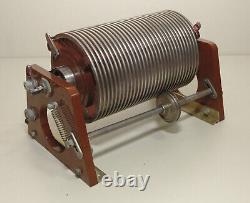 GIANT VARIABLE ROLLER INDUCTOR COIL-48uH- LINEAR POWER AMPLIFIER-ANTENNA TUNER