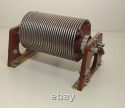 GIANT VARIABLE ROLLER INDUCTOR COIL-48uH- LINEAR POWER AMPLIFIER-ANTENNA TUNER