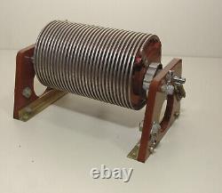 GIANT VARIABLE ROLLER INDUCTOR COIL-48uH- LINEAR POWER AMPLIFIER-ANTENNA TUNER