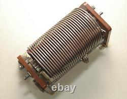 GIANT VARIABLE ROLLER INDUCTOR COIL-48uH- LINEAR POWER AMPLIFIER-ANTENNA TUNER