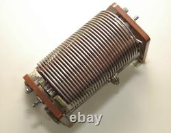 GIANT VARIABLE ROLLER INDUCTOR COIL-48uH- LINEAR POWER AMPLIFIER-ANTENNA TUNER