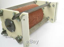 GIANT VARIABLE ROLLER INDUCTOR COIL -RF LINEAR AMPLIFIER -ANTENNA TUNER No. 12