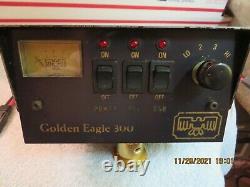 GOLDEN EAGLE 300 4 MRF 455s 10 METER LINEAR AMPLIFIER