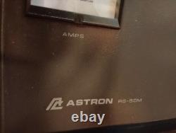 GOOD Astron RS-50M 50 Amp Bench Power Supply HAM Amplifier CB Radio (R7A014349)