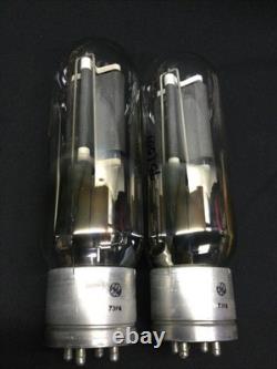 GREAT PAIR GE JAN 211 VT 4 C Ham Radio Amplifier Transmitting Tubes TESTED S9156