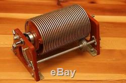 Giant Variable Roller Inductor Coil Hf Power Amplifier Antenna Tuner Hi Pwr