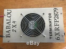 HAM LINEAR 2X4 (all RFP 2879s 120W PEP) AMPLIFIER 10-12 METERS