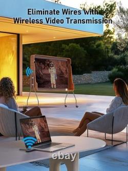 HDMI Wireless Transmitter and Receiver 1080P, Lemorele 50M/165Ft Wireless HDMI