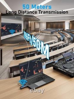 HDMI Wireless Transmitter and Receiver 1080P, Lemorele 50M/165Ft Wireless HDMI