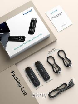 HDMI Wireless Transmitter and Receiver 1080P, Lemorele 50M/165Ft Wireless HDMI