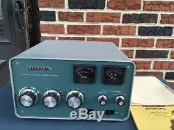 HEATHKIT SB-221 2KW LINEAR AMPLIFIER Excellent with manual & Harbasch mods