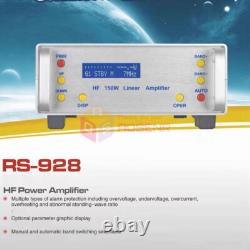 HF Power Amplifier 150W Intelligent Automatic Synchronous Band Switching RS-928 HF Power Amplifier 150W Intelligent Automatic Synchronous Band Switching RS-928