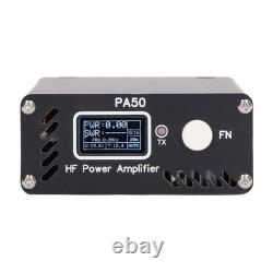HF Power Amplifier Kit Intelligent Shortwave For Ham Radio WithLine 50W 3.5MHz-28