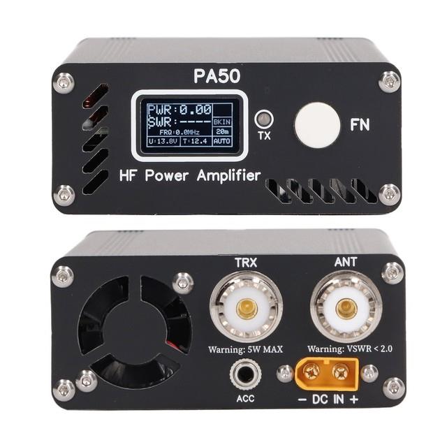 Hf Power Amplifier Kit Intelligent Shortwave For Ham Radio With Line 50w 3.5 New