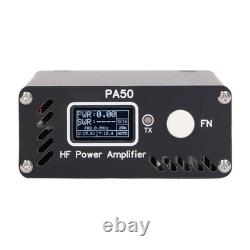 HF Power Amplifier Kit Intelligent Shortwave For Ham Radio With Line 50W 3.5 NEW