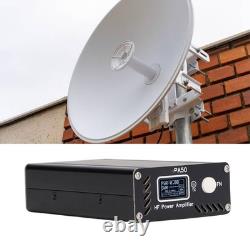 HF Power Amplifier Kit Intelligent Shortwave For Ham Radio With Line 50W 3.5 NEW