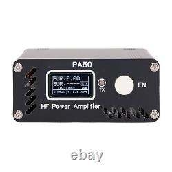 HF Power Amplifier Kit Smart Shortwave For Ham Radio With Line 50W 3.5MHz-28.5MHz HF Power Amplifier Kit Smart Shortwave For Ham Radio With Line 50W 3.5MHz-28.5MHz