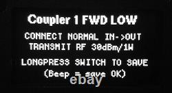 HF VHF Power SWR PWR Meter digital tandem match bridge