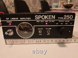 HF linear Amplifier, PA, Kurzwellenendstufe Spoken Typ 250