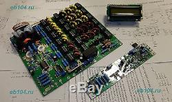 HF power amplifier KIT MOSFET VRF2933 LPF 300W 1.8-54MHz with control and LCD