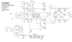 HF power amplifier SSB CW 1000W MOSFET VRF2933 copper and heat sink