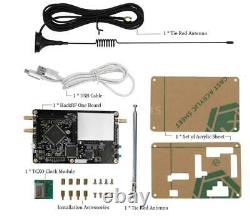 HackRF One SDR Platform Software Defined Radio +Clear Case +Antenna + TCXO + USB