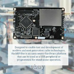 HackRF One SDR Platform Software Defined Radio +Clear Case +Antenna + TCXO + USB