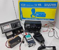 Ham CB Radio Bundle Transceiver Sniffer Zetagi Power Amplifier Etc