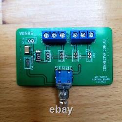 Ham Radio 4 Port Antenna Switch Controller / Relay Controller / Assembled /VK5RS