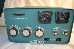 Heathkit 2kw Hf Linear Amplifier Amp Sb 220 Ham Radio Ssb Cw Tube 3-500z 125v