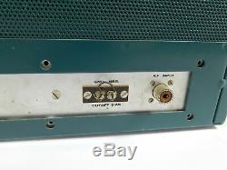 Heathkit HA-10 Warrior Vintage Ham Radio Amplifier (looks good, powers on)