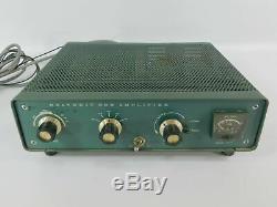 Heathkit HA-14 Ham Radio Amplifier with HA-24 Power Supply + Cetron 572B Tubes