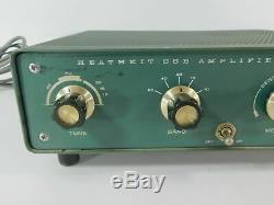 Heathkit HA-14 Ham Radio Amplifier with HA-24 Power Supply + Cetron 572B Tubes