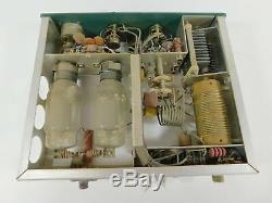 Heathkit HA-14 Ham Radio Amplifier with HA-24 Power Supply + Cetron 572B Tubes