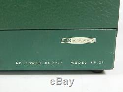 Heathkit HA-14 Vintage Ham Radio Amplifier with HP-24 Power Supply (untested)