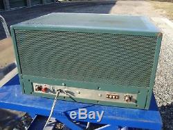 Heathkit Ha-10 Warrior Linear Amplifer Uses 4 811a Tubes