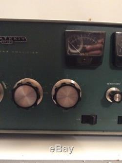 Heathkit Linear Amplifier, Ham Radio, 220v AC, Tested Working, Vintage Radio