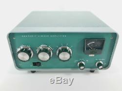 Heathkit SB-200 Vintage Ham Radio Amplifier with Cetron 572B Tubes + Manual