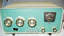 Heathkit SB-201 Linear Amplifier with manual. HAM Amateur Radio
