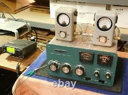 Heathkit SB-220 Ham Radio Amplifier with Eimac 3-500Z + Harbach Mods (works great)