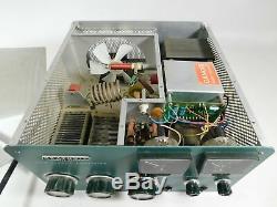 Heathkit SB-220 Vintage Ham Radio Amplifier with Harbach Mods (no tubes, untested)