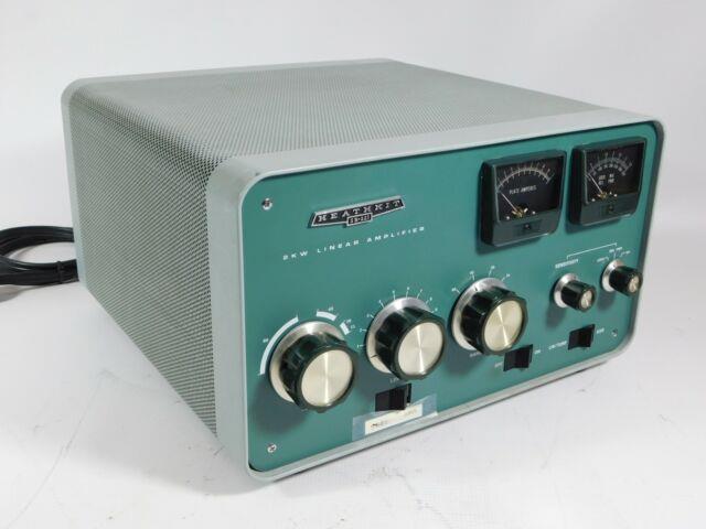 Heathkit Sb-221 Vintage Ham Radio Amplifier With Eimac 3-500z Tubes (runs Great)