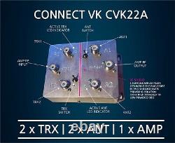 Hf & 6m Qro Antenna Switch 2kw Pep Vk5rs Ham Radio Cvk22a