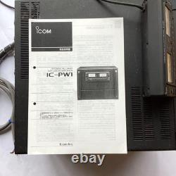 ICOM IC-PW1 1kW Linear Amplifier HF/50MHz All Band 500W Junk No Test ICOM IC-PW1 1kW Linear Amplifier HF/50MHz All Band 500W Junk No Test