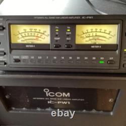 ICOM IC-PW1 HF/50MHz ALL BAND 1000W Linear Amplifier Power-Confirmed ICOM IC-PW1 HF/50MHz ALL BAND 1000W Linear Amplifier Power-Confirmed